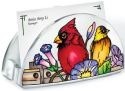 Amia 41060i Rail Birds Acrylic Business Card Holder