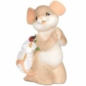 Charming Tails 17502 Grateful Praying Figurine Mouse Figurine