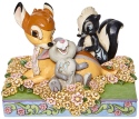 Disney Traditions by Jim Shore 6008318i Bambi Thumper and Flowers Figurine