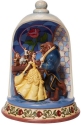 Disney Traditions by Jim Shore 6008995i Beauty and the Beast Rose Dome Figurine