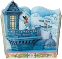 Jim Shore Disney 6015015N Princess and the Frog Storybook Figurine