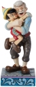Jim Shore Disney 6015019N Gepetto & Pinocchio Figurine