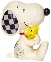 Jim Shore Peanuts 6007963 Mini Snoopy and Woodstock Figurine