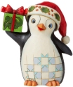 Jim Shore 6009007i Christmas Penguin Figurine