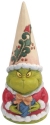 Jim Shore Dr Seuss 6009201 Grinch Holding Present Gnome
