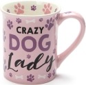 Our Name Is Mud 6001227i Crazy Dog Lady Mug