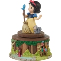 Precious Moments 231107N Disney Snow White and Forest Friends Rotating Musical
