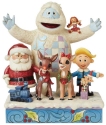 Rudolph Traditions by Jim Shore 6015919N LED Rudolph and Friends Figurine