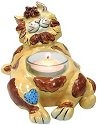 Studio H - Heather Goldminc 15428 Juliet Cat Tealight Candleholder