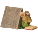 Tails with Heart 6013008i Ghost Story Camper Mouse Figurine