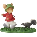 Tails with Heart 6013010i Skunk Attack Mouse Figurine